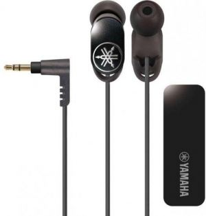 אוזניות תוך-אוזן בלוטוס עם מיקרופון Yamaha EPH-W32 - צבע שחור