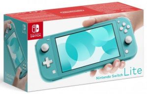 קונסולת משחק Nintendo Switch Lite 32GB בצבע טורקיז - שנה אחריות ע''י היבואן הרשמי
