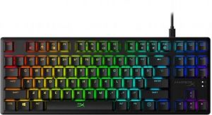 מוצרים ואביזרים לגיימרים  ציוד היקפי  מקלדת גיימרים (אנגלית בלבד) HyperX ALLOY Origins Core RGB Mechanical Gaming Keyboard Red Switch